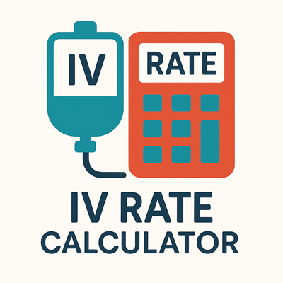 IV Rate Calculator
